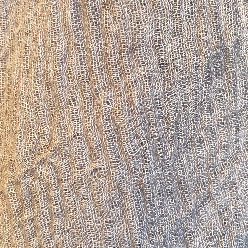Soft taupe wrap/scarf - Picture 6 of 6